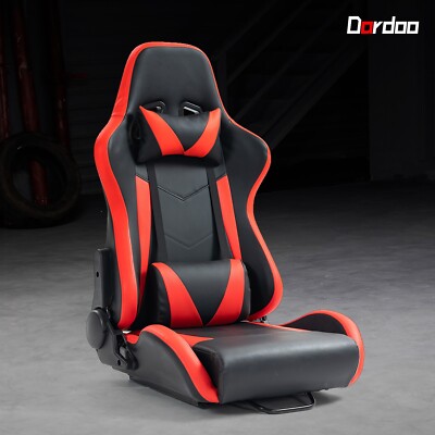 Dardoo Racing Seat with Double Lock Slip for Racing Simulator Cockpit Adjustable