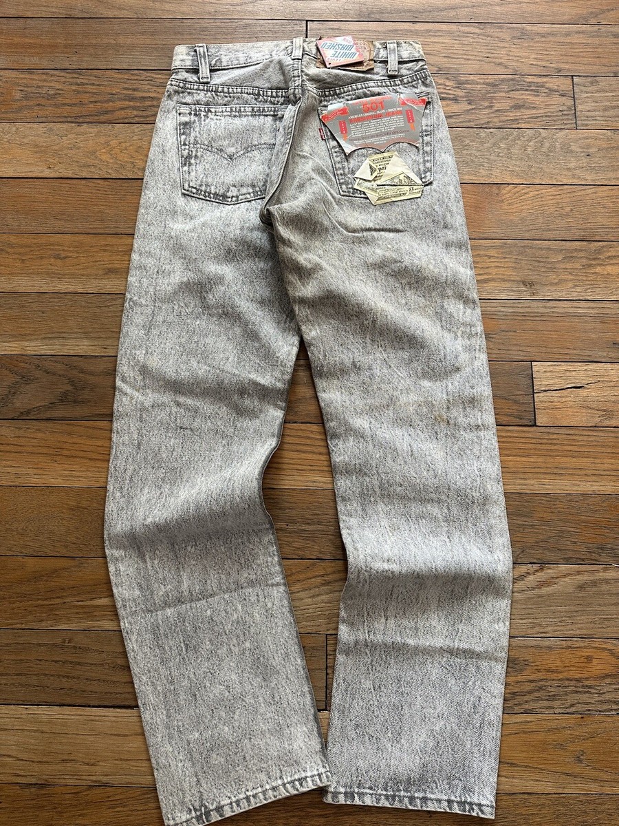 Vtg 1987 Deadstock Levi's 501 Button Fly Shrink To Fit Made Vtg 1987 Deadstock Levi's 501 Button Fly Shrink To Fit Made
