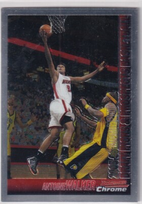2005 Bowman Chrome NBA Basketball No. 104 Antoine Walker