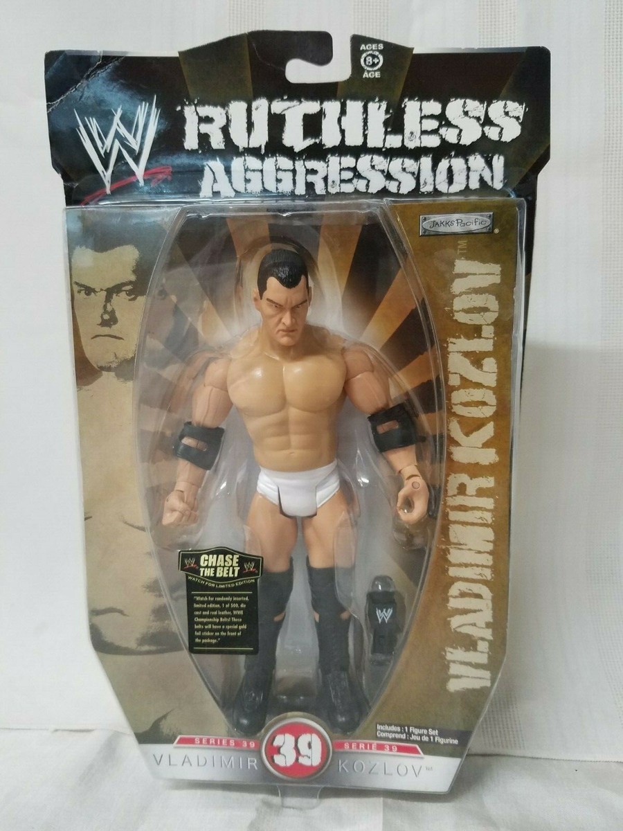 New WWE 2009 Vladimir Kozlov Wrestle Mania Action Figure Vintage