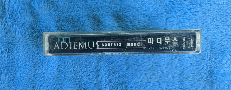 ADIEMUS Cantata Mundi Cassette Tape 1997 New Age Classical Karl Jenkins Foto 2 de 3