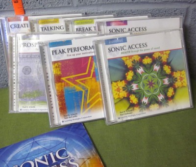 SONIC ACCESS FOR HEALTH Music Therapy seven disc set Feng Shu CDs Paul Scheele
