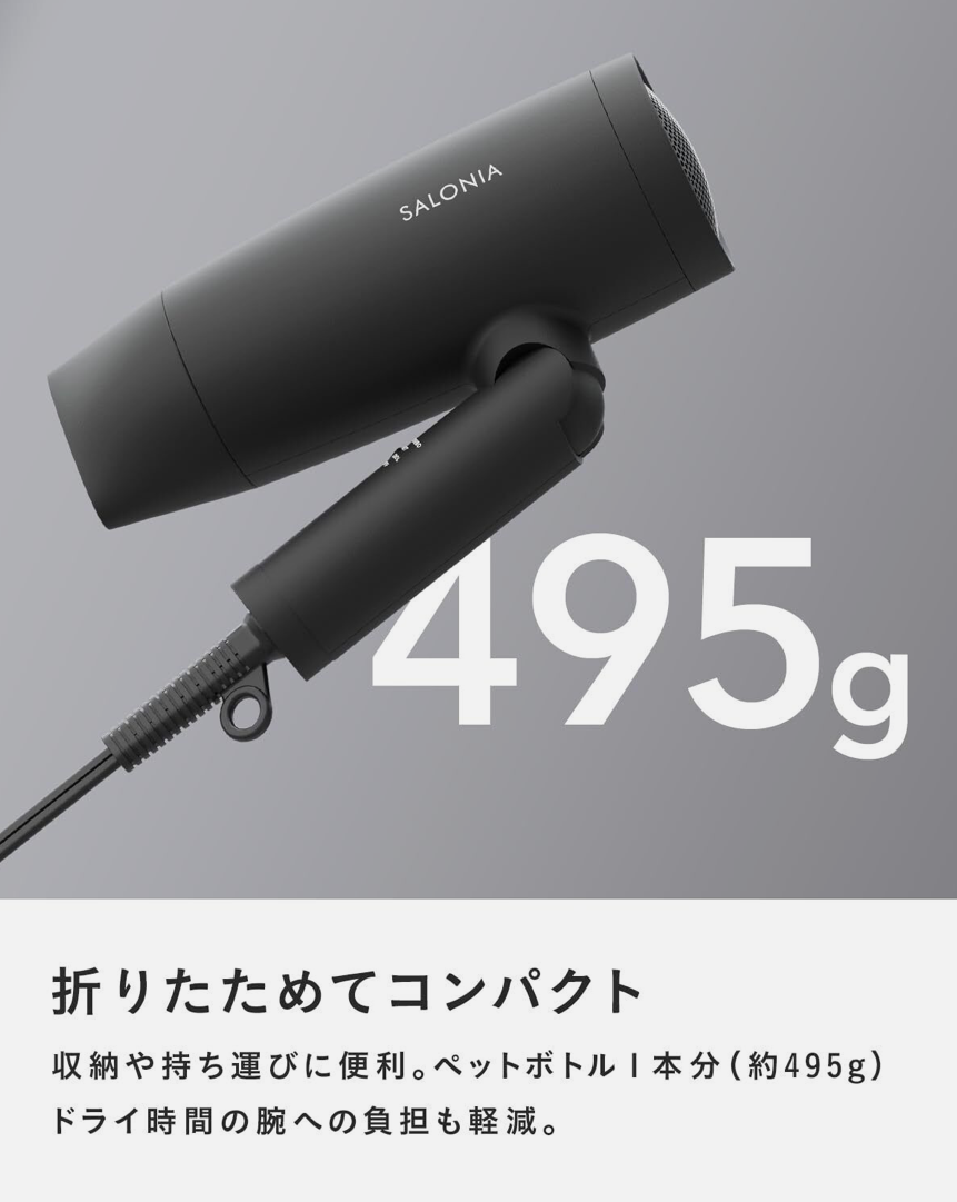 SALONIA Spring-Summer 2024 Limited Edition Speedy Ion Dryer Hair