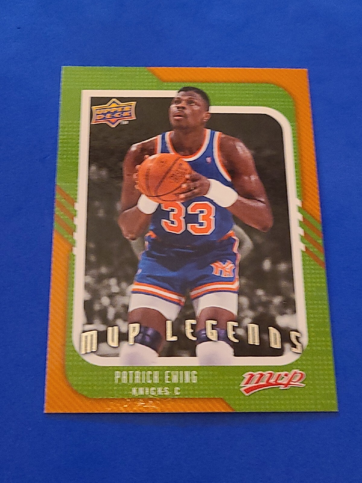 2008-09 Patrick Ewing Upper Deck MVP #255 MVP Legends 