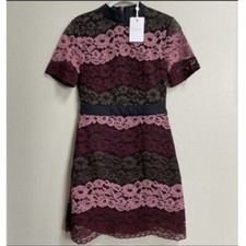 NWT Ted Baker London Jaseyy Paneled Lace Dress Size 1 / US 0 - 2