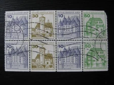 BERLIN GERMANY Mi. #H-Blatt 19 scarce used stamp booklet pane! CV $10.80