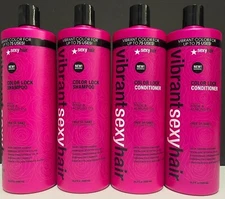 Vibrant Sexy Hair Color Lock 2 Shampoo & 2 Conditioner - 33.8 fl oz each