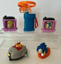 Vintage McDonald's Happy Meal Toys 1993 Sonic The Hedgehog Happy Birthday Set