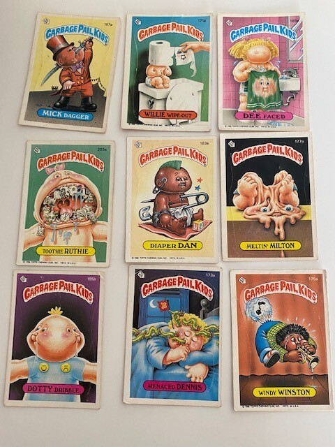 Used Garbage Pail Kids 1986 Lot (15 Cards) | eBay