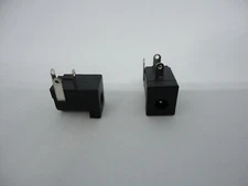 2Pc Pack Lot 3.8x1.3mm 3 Pin DC Jack Power Supply Socket Panel Mount Port DC005C