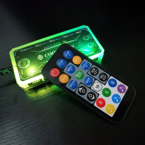 Cooling Fan Hub RGB Fan ARGB Controller Remote Control Computer Case Adapter j - Picture 15 of 15