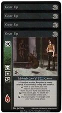 Gear Up x4 Gehenna V:TES VTES Vampire CCG