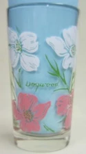 Dogwood Peanut Butter Glass Glasses Drinking Kitchen Mauzy 54-6