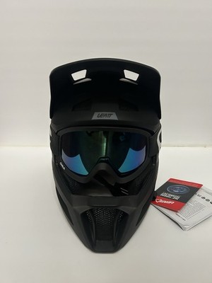 Leatt Gravity 1.0 MTB Helmet M with POC Goggles