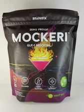 Brainista Zero Proof Mockeri GLP-1 Mocktail (20 On-The-Go Packets) Mint Mojito