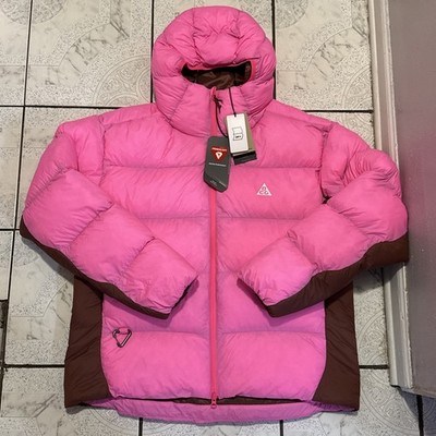 Nike ACG Lunar Lake Therma-FIT ADV Puffer Jacket Pink Men s Sz Medium FV8909-645