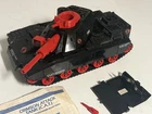 CAT CRIMSON ATTACK TANK SEARS WORKS COMPLETE 1985 GI JOE BLUEPRINTS LOT