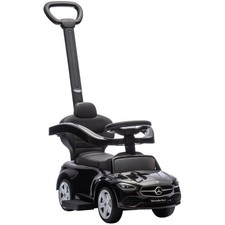 Mercedes-Benz C-Class 2-in-1 Ride-On Push Car For Toddlers 18-36M