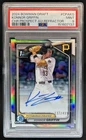 2024 Bowman Draft Konnor Griffin Chrome Auto Refractor 1st #/499 Pirates PSA 9