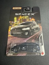 2024 Matchbox Space X Tesla Model X Black #75/100 Elon Musk