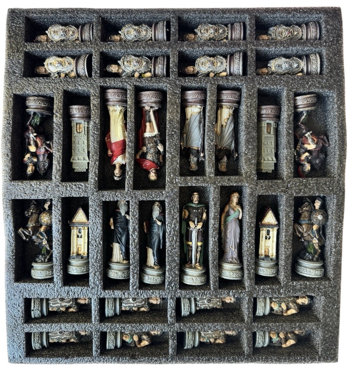 Golden Future Studio Crusades Chess Set Handmade Collector Edition