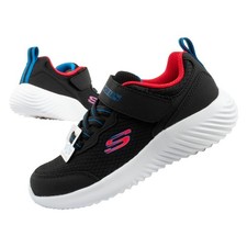 Skechers Bounder Kinder Jungen Sneakers Klettverschluss Alltagschuhe Turnschuhe