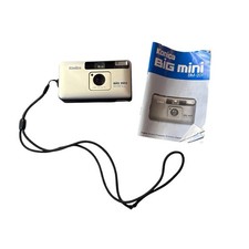 Konica Big Mini BM-201 F3.5 Lens Point Shoot Film Camera For Parts With Manual