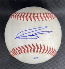 Ike Irish IP Signed Game Used Milb Rawlings Baseball Baltimore Orioles Rookie