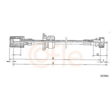 Compteur Lancia DEDRA