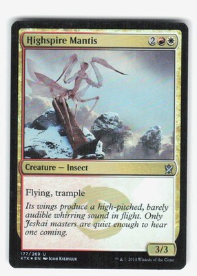 Highspire Mantis U Khans of Tarkir 177 NM-LP Foil