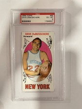🏀 PSA 6 EX-MT 1969-70 Topps Dave DeBusschere ROOKIE card New York Knicks 🗽