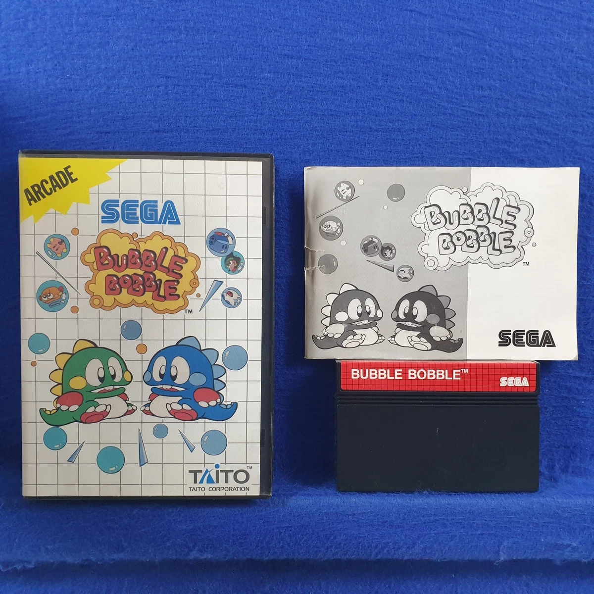 Bubble Bobble Master system Ms NTSC original SEGA