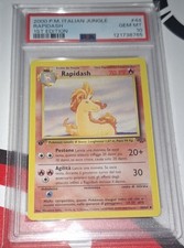 PSA 10: Rapidash 44/64 Jungle 1 Edizione Italiana