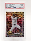 PAUL SKENES 2024 TOPPS UPDATE ROOKIE DEBUT JACK O'LANTERN RC PSA 9 Q0044
