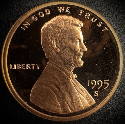 1995-S Lincoln Memorial Cent PROOF Coin Penny