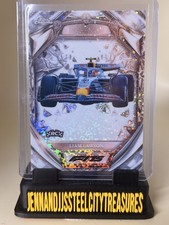2025 Liam Lawson Topps Chrome F1 Diamond 75th Anniversary D75-31 RC