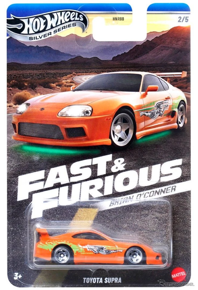 Hot Wheels Fast and Furious Brian Set Plus Knight Rider K.I.T.T Collectible Set - Image 4 of 4