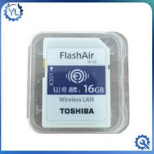 W-04 16GB Wireless LAN Used Toshiba FlashAir SDHC Memory Card Class10 UHS-I