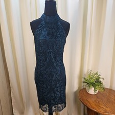 LuLu’s Large Coveted Curated Collected Green Lace Halter Dress Lined