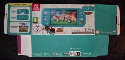 Nintendo 2DS Konsole Animal Crossing Leerkarton ORIGINAL BOX BULK