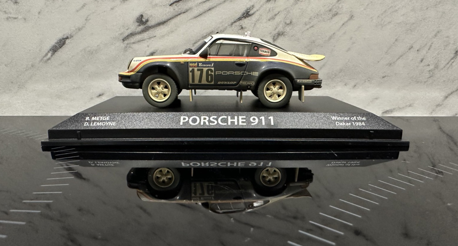 Porsche 911 Paris Dakar N°176 Norev 1/43 | Idée Cadeau Idéale pour Passionné Auto