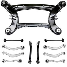 Achsträger hinten für Mercedes Benz C-Klasse W204 u Querlenkersatz 10 Teile