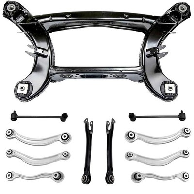 Achsträger hinten für Mercedes Benz C-Klasse W204 u Querlenkersatz 10 Teile