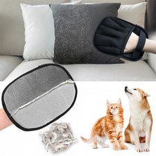 Electrostatic Pet Hair Removal Gloves Brush , Double-sided Pet Grooming Glove OY