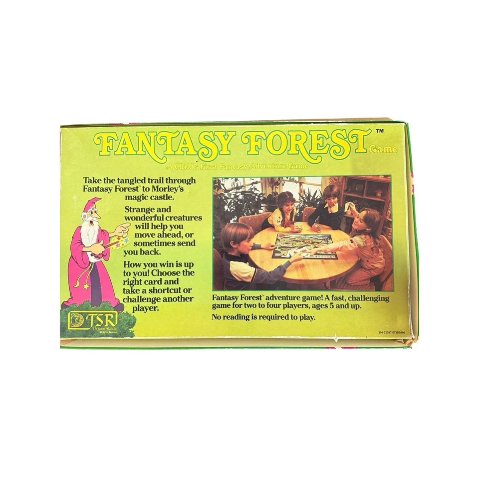 Vintage TSR Hobbies 1980s Fantasy Forest Game Wizards. HTF See Pics - Image 2 of 4