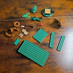 LEGO Hobbit 79003 An Unexpected Gathering Parts Lot - Door, Maps, Plates