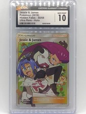 Pokemon 2019 Jessie & James (Full Art) 68/68 Hidden Fates Holo CGC 10 Gem Mint on eBay