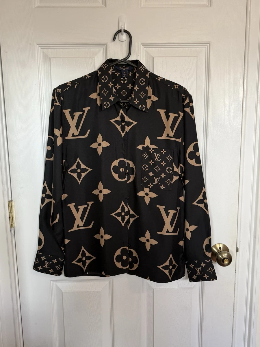 Louis Vuitton Silk Blouse Tops for Women for sale | eBay
