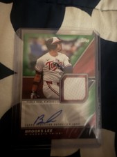 2026 Topps Baseball Brooks Lee Major League Material Auto Relic #MLMA-BL 07/99