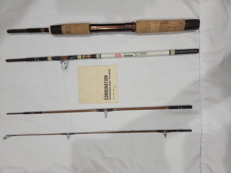 Berkley Tri Sport T5C-7FT 5 Piece Rod Set With Case *MISSING 1 PIECE* - Image 4 of 4
